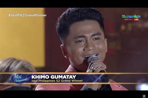 idol philippines winner|Khimo Gumatay .